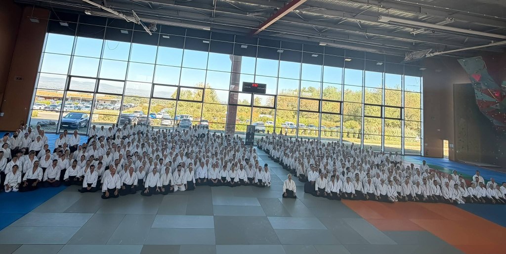 AIKIDOJO au Stage de l’amitié avec le Dōshu Moriteru&nbsp;Ueshiba