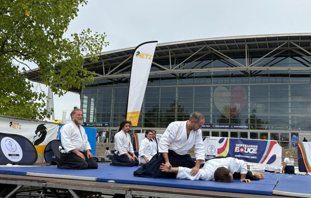 AIKIDOJO à la Fête du sport aux Arènes de&nbsp;Metz