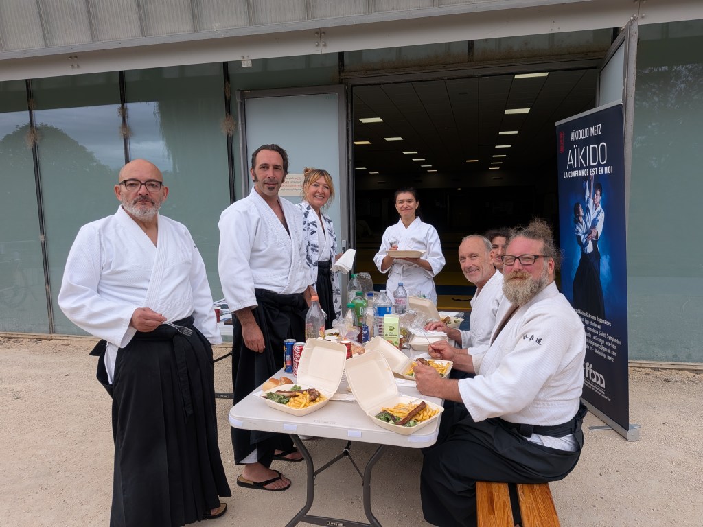 Stand et animations d’AIKIDOJO pendant la Fête du sport à Metz