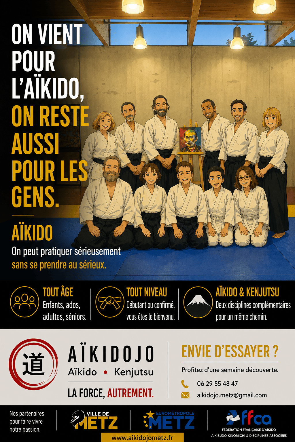 On vient pour l’aïkido, on reste aussi pour les gens —&nbsp;6/6