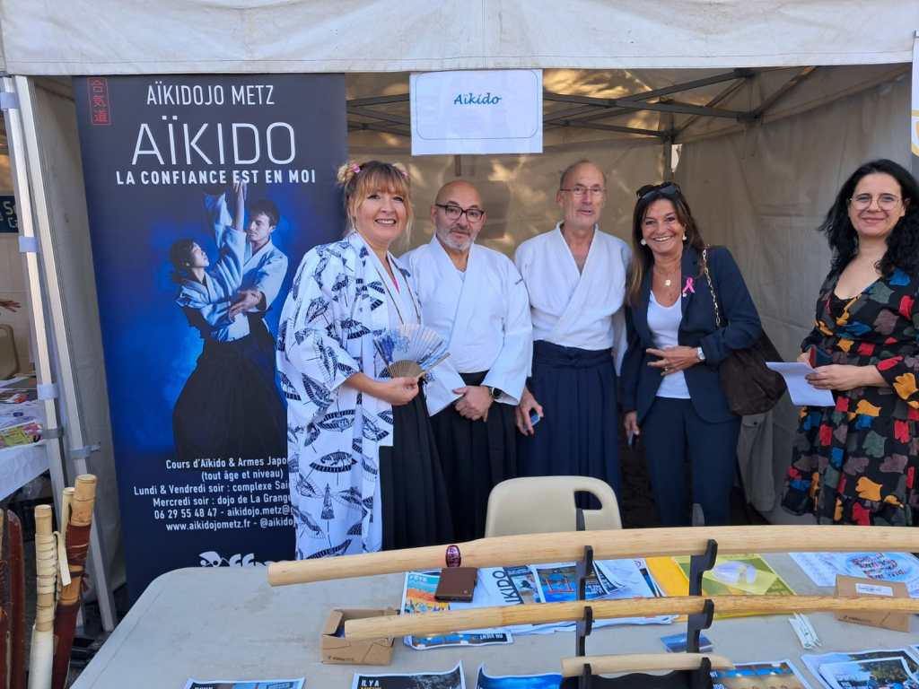Rencontres autour du stand AIKIDOJO